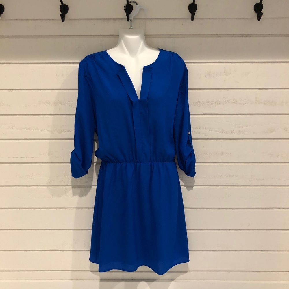 Blue Gianni Bini Dress XS (3/4 length sleeve)